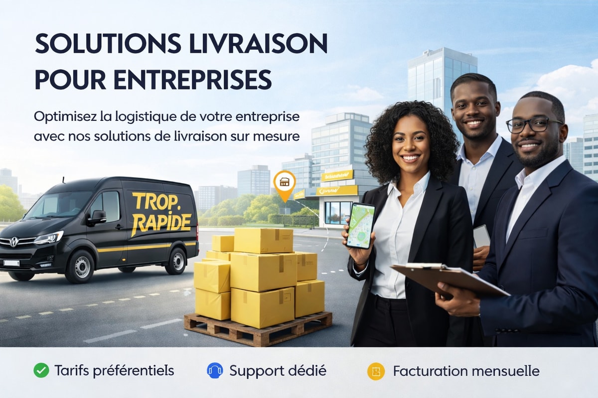 Solutions livraison entreprise TropRapide